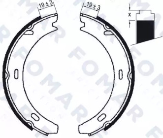 FOMAR FRICTION FO 9017